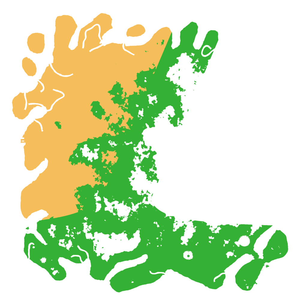 Biome Rust Map: Procedural Map, Size: 5000, Seed: 53000