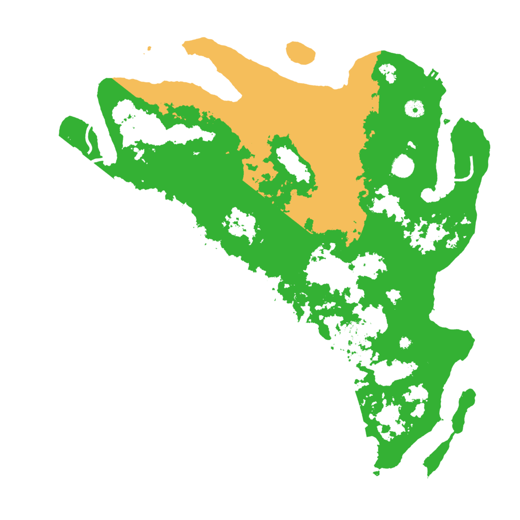 Biome Rust Map: Procedural Map, Size: 4200, Seed: 1845946286