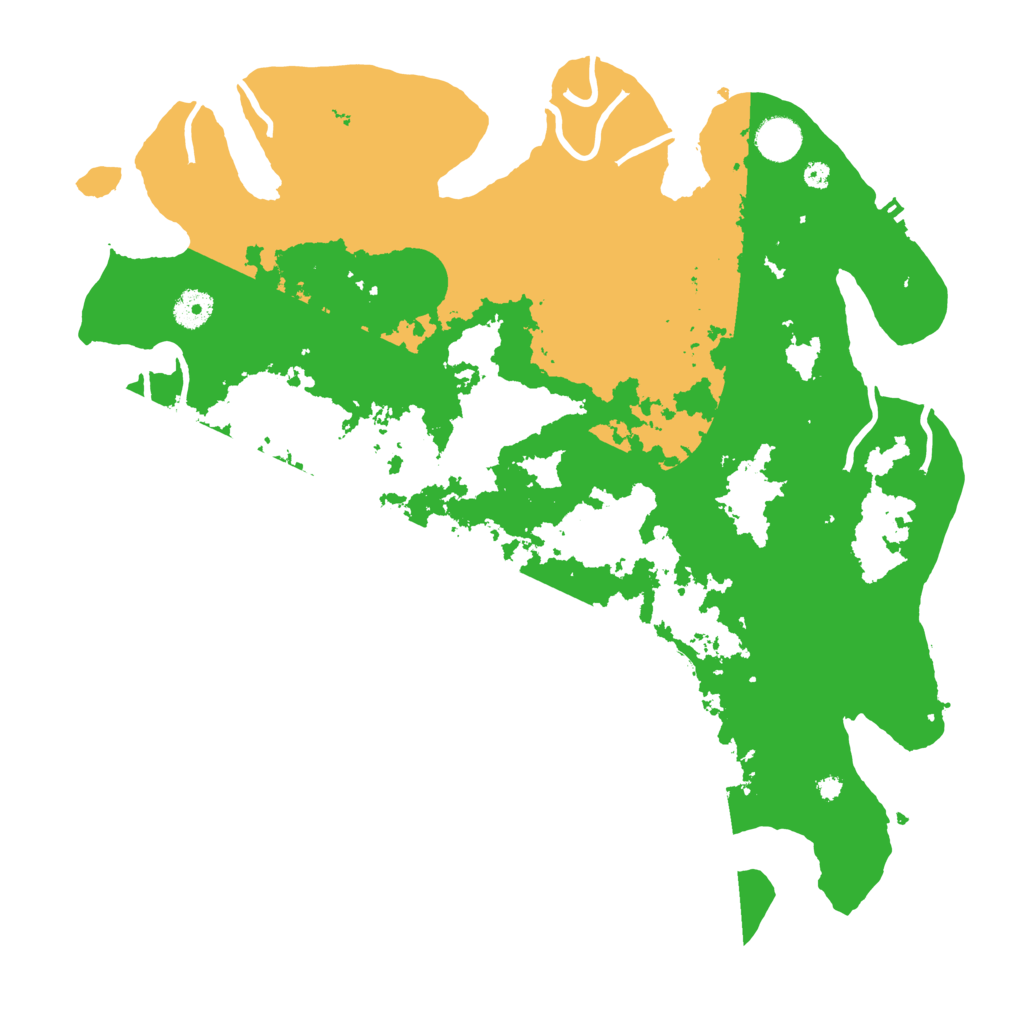 Biome Rust Map: Procedural Map, Size: 4000, Seed: 70000