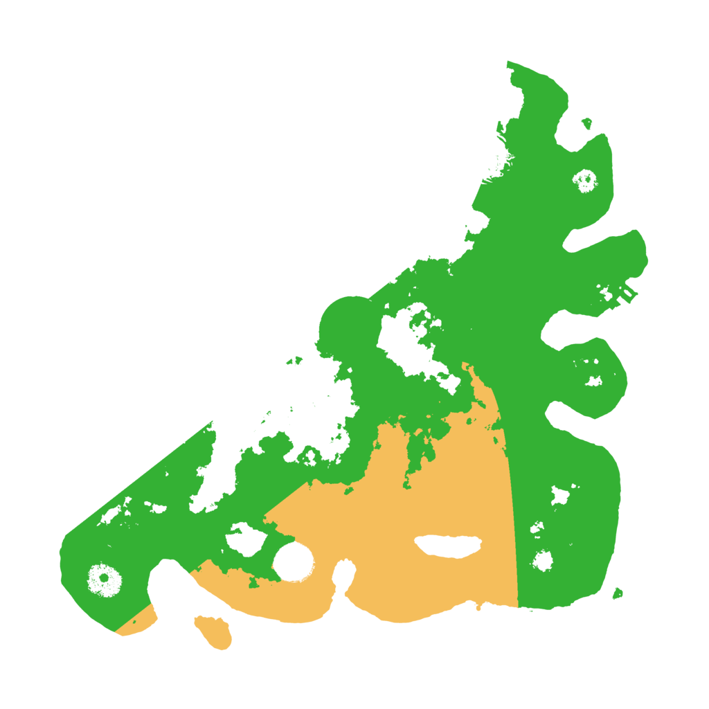 Biome Rust Map: Procedural Map, Size: 3200, Seed: 303043320