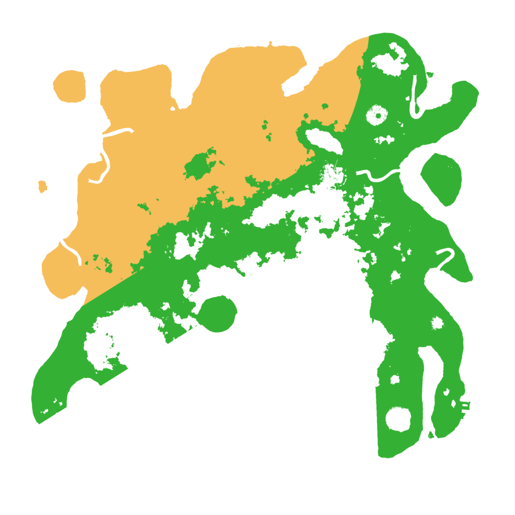 Biome Rust Map: Procedural Map, Size: 3850, Seed: 1163267370
