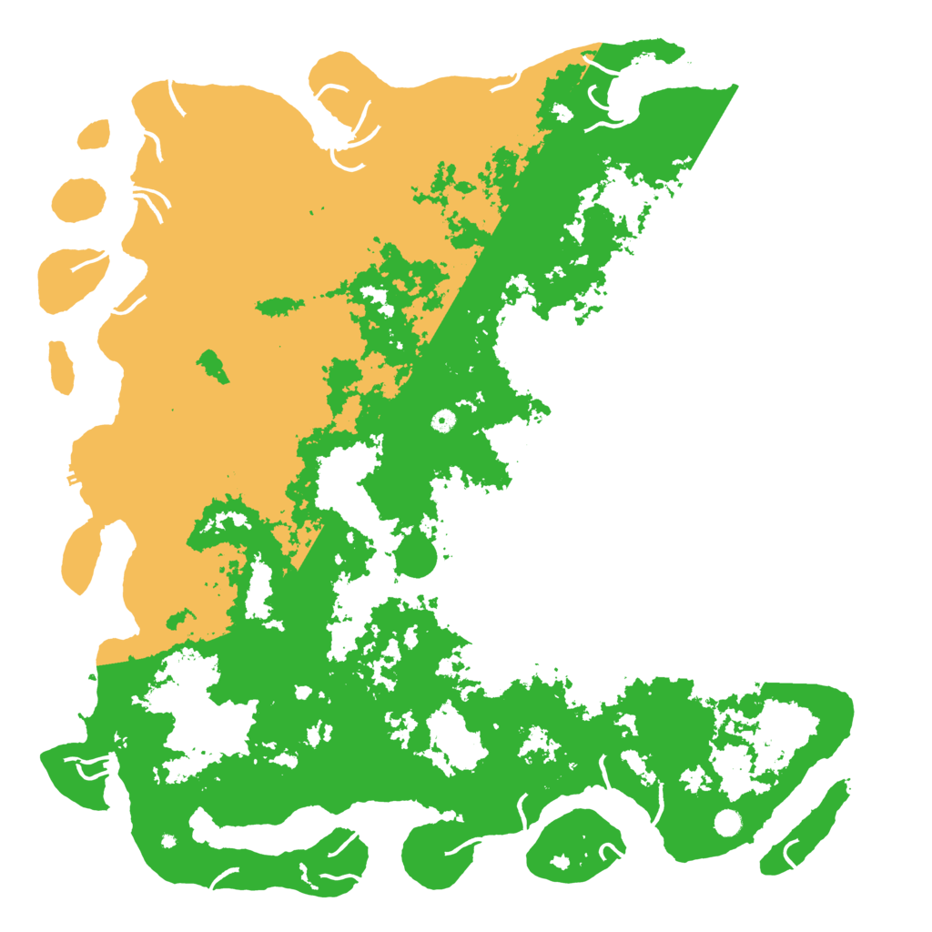 Biome Rust Map: Procedural Map, Size: 6000, Seed: 214285