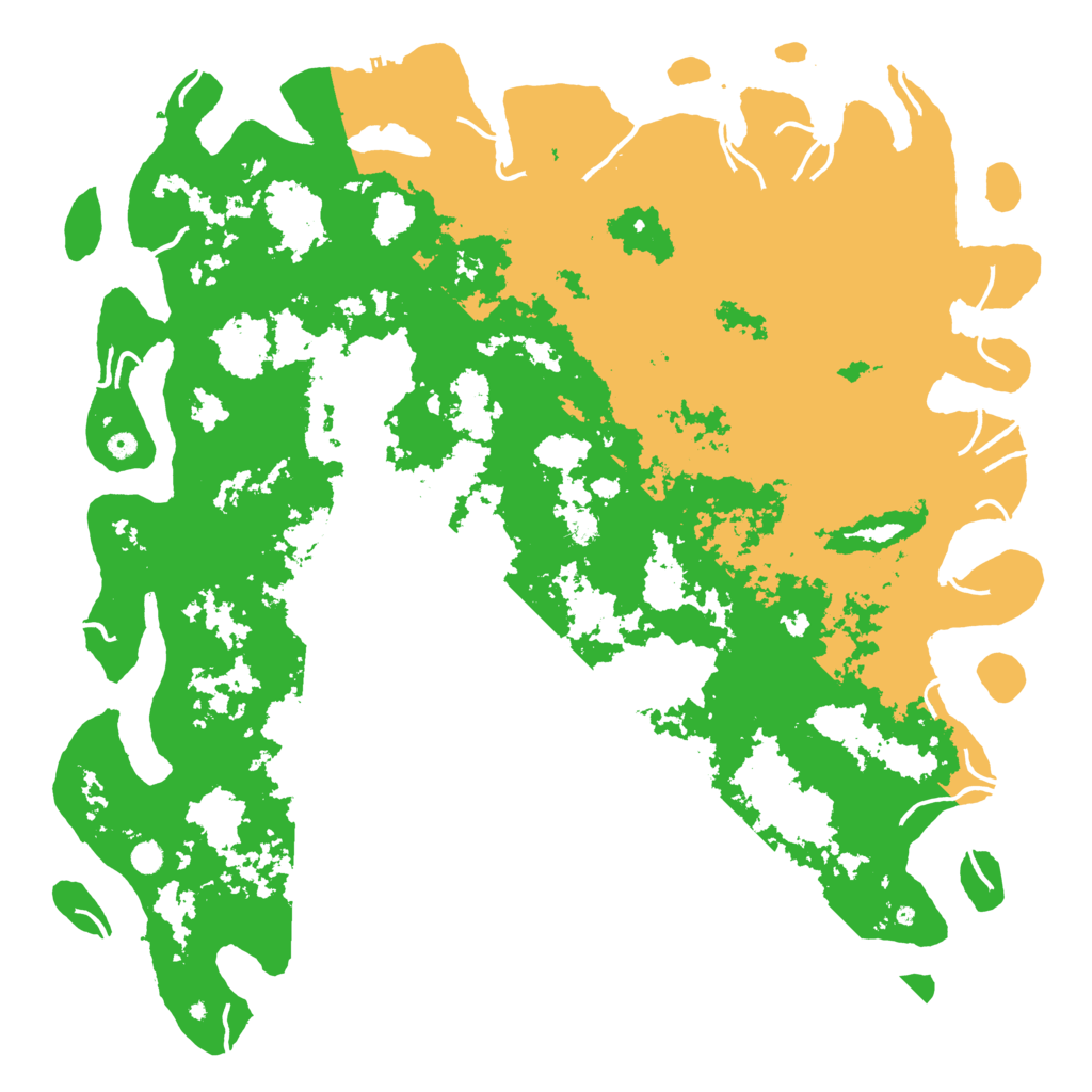 Biome Rust Map: Procedural Map, Size: 6000, Seed: 687889