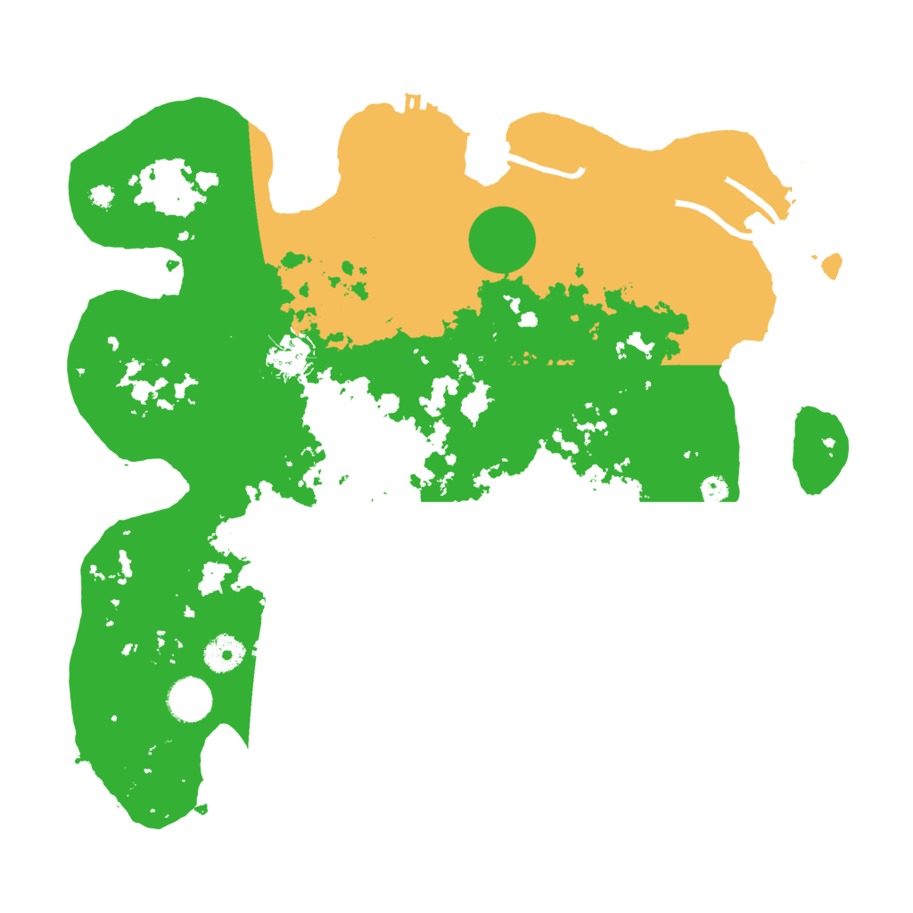 Biome Rust Map: Procedural Map, Size: 3600, Seed: 677783524