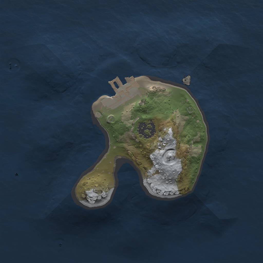 Rust Map: Procedural Map, Size: 1436, Seed: 112361, 5 Monuments