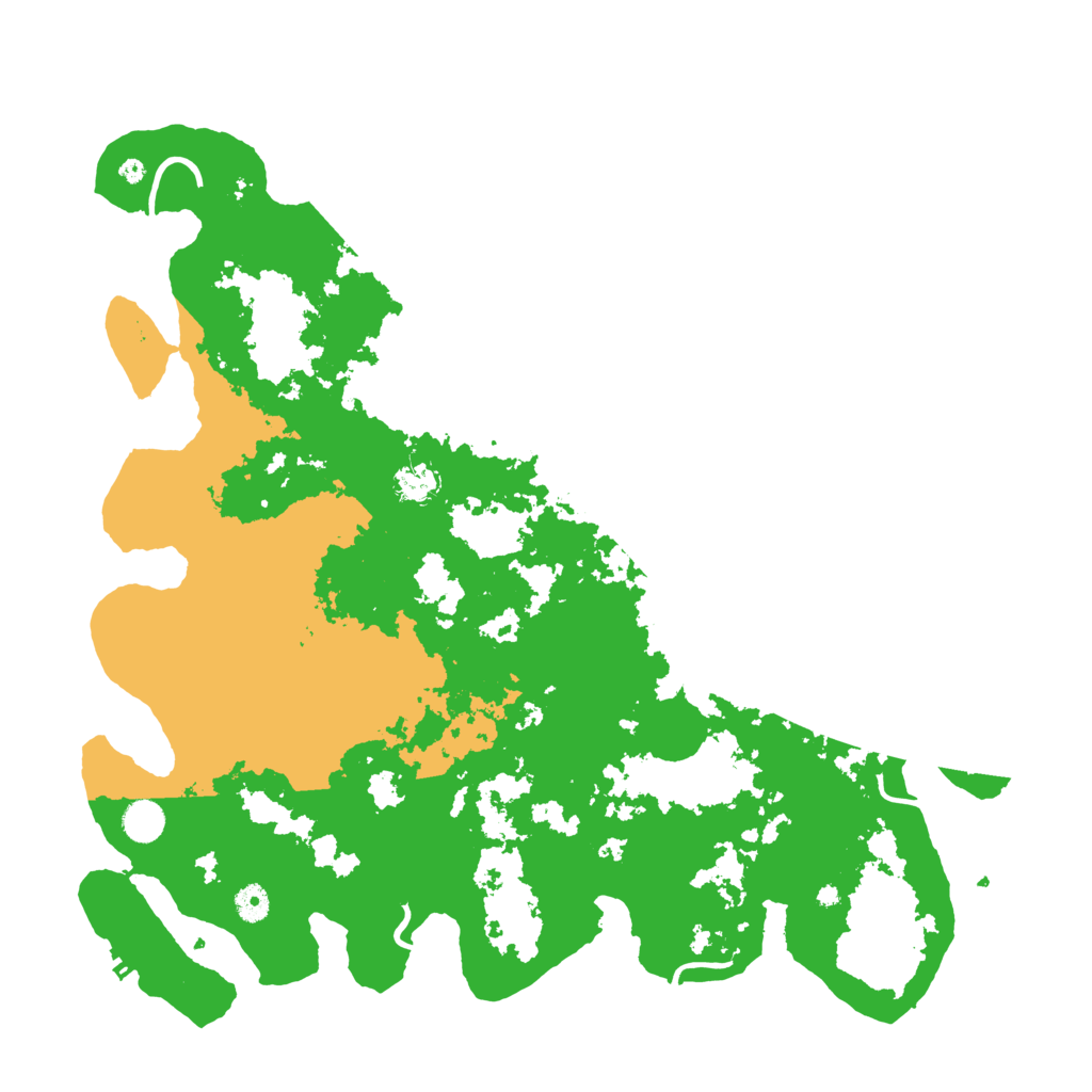 Biome Rust Map: Procedural Map, Size: 4600, Seed: 435