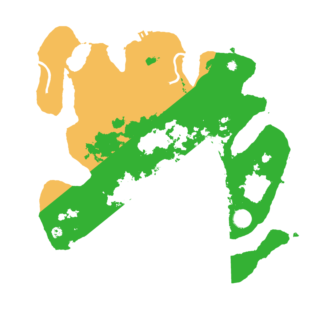 Biome Rust Map: Procedural Map, Size: 3000, Seed: 757573798