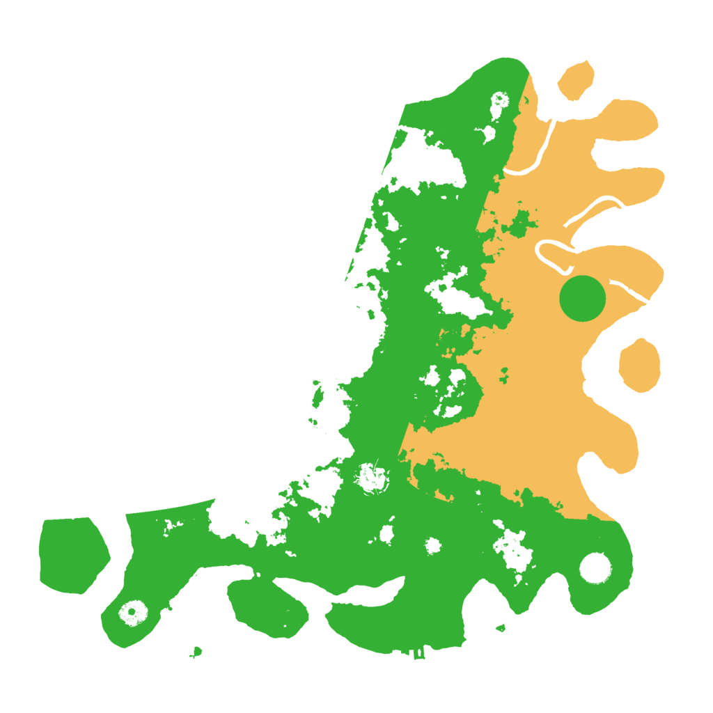 Biome Rust Map: Procedural Map, Size: 4050, Seed: 2134313615