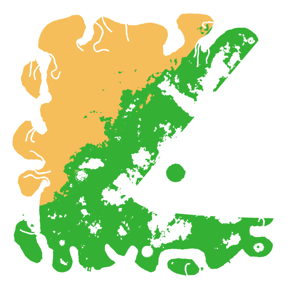 Biome Rust Map: Procedural Map, Size: 4600, Seed: 220685097