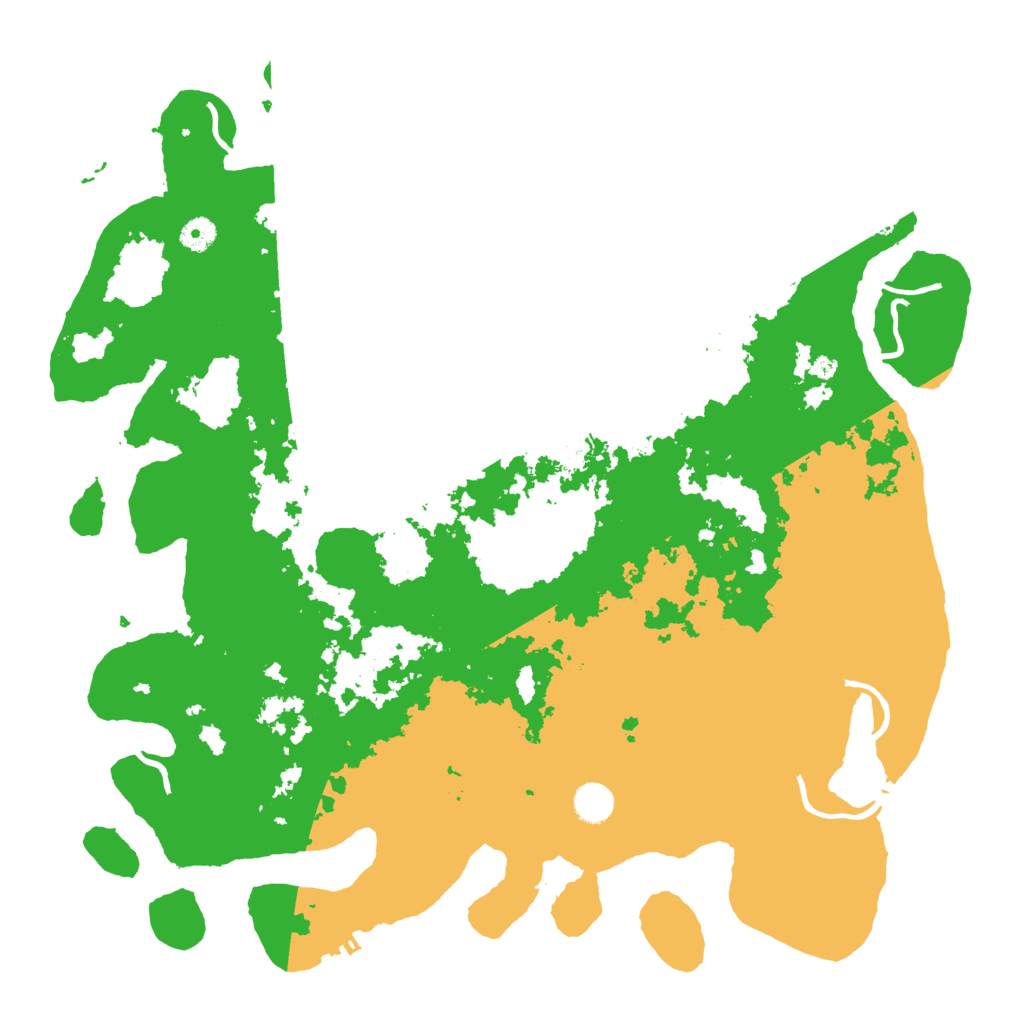 Biome Rust Map: Procedural Map, Size: 4500, Seed: 1160444693