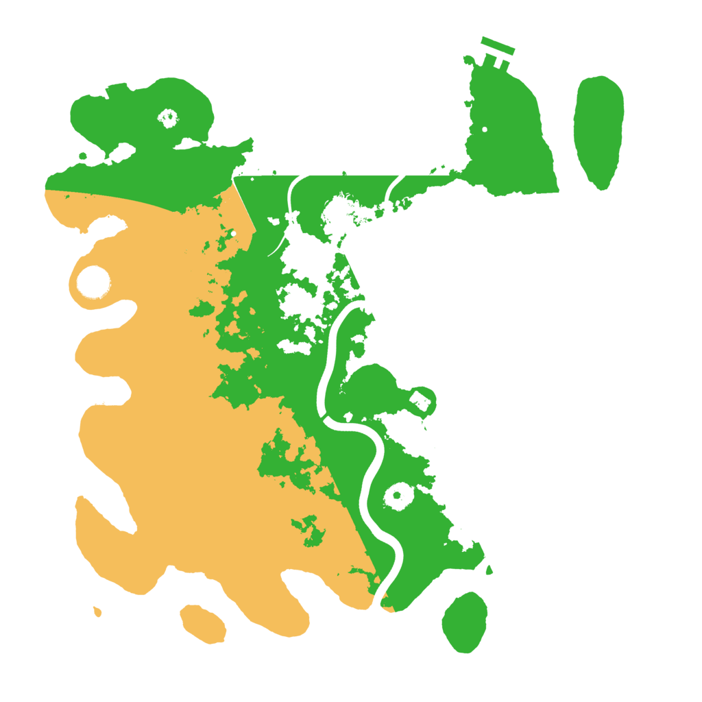 Biome Rust Map: Procedural Map, Size: 3750, Seed: 441170371