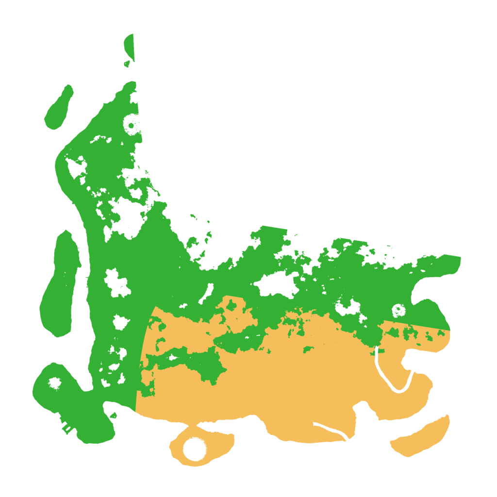 Biome Rust Map: Procedural Map, Size: 3750, Seed: 398499427