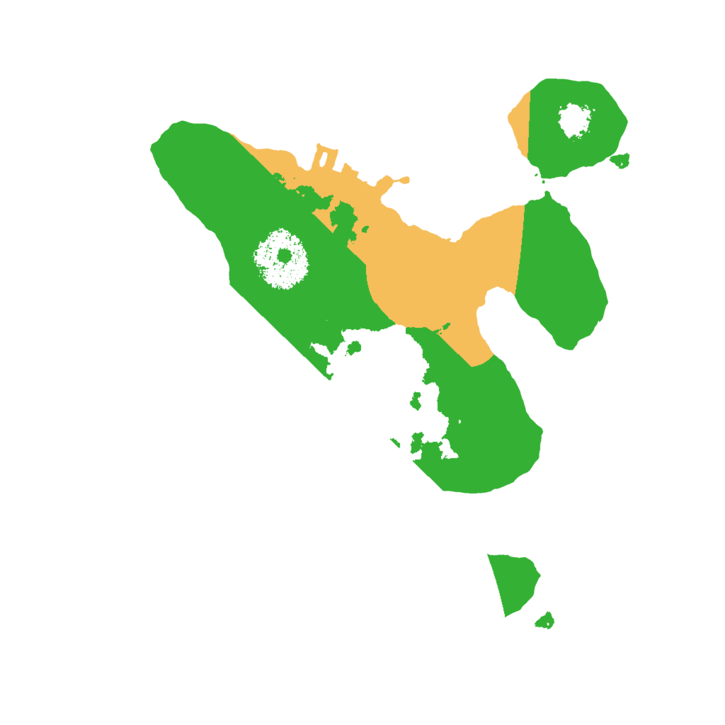 Biome Rust Map: Procedural Map, Size: 2000, Seed: 975