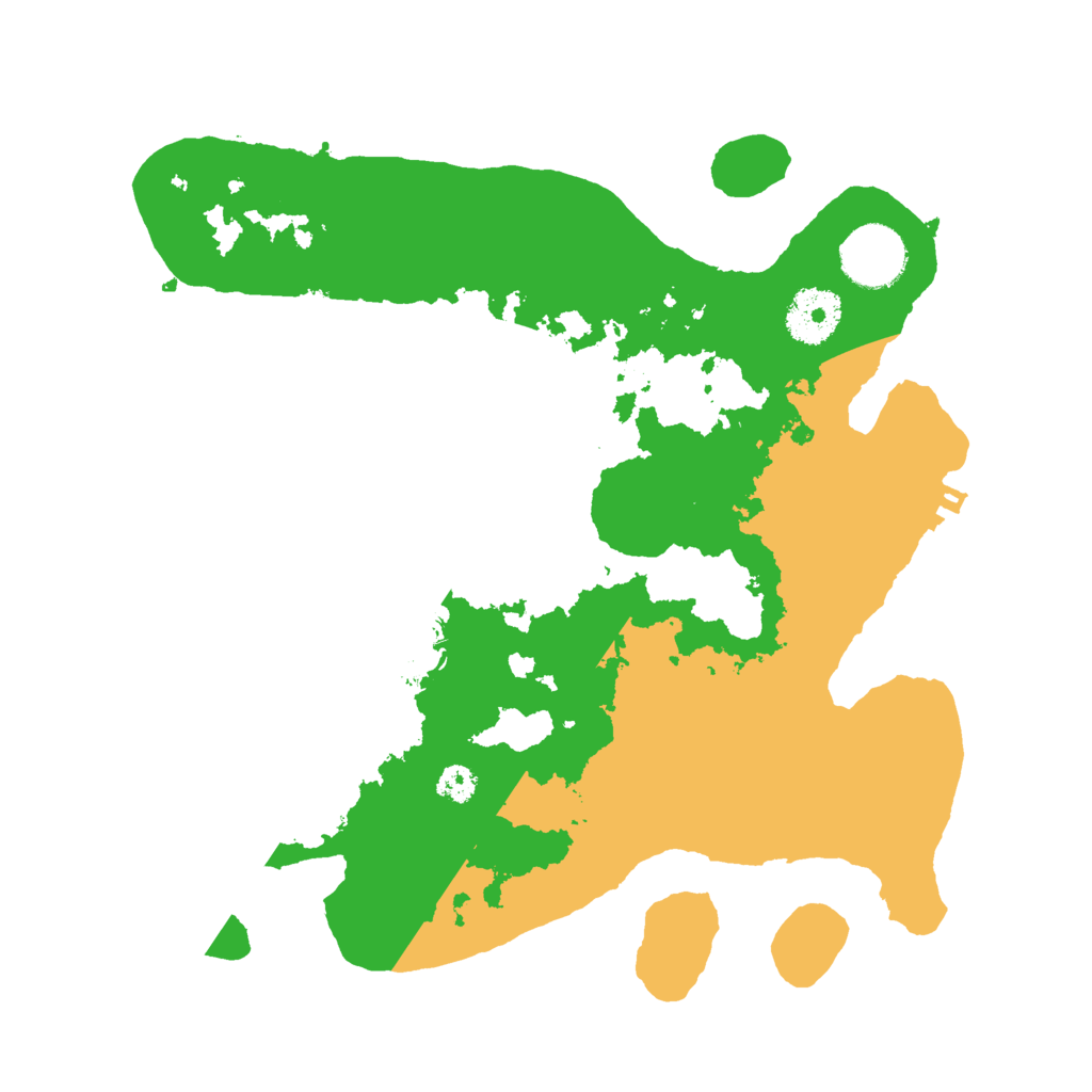 Biome Rust Map: Procedural Map, Size: 3000, Seed: 1456892365