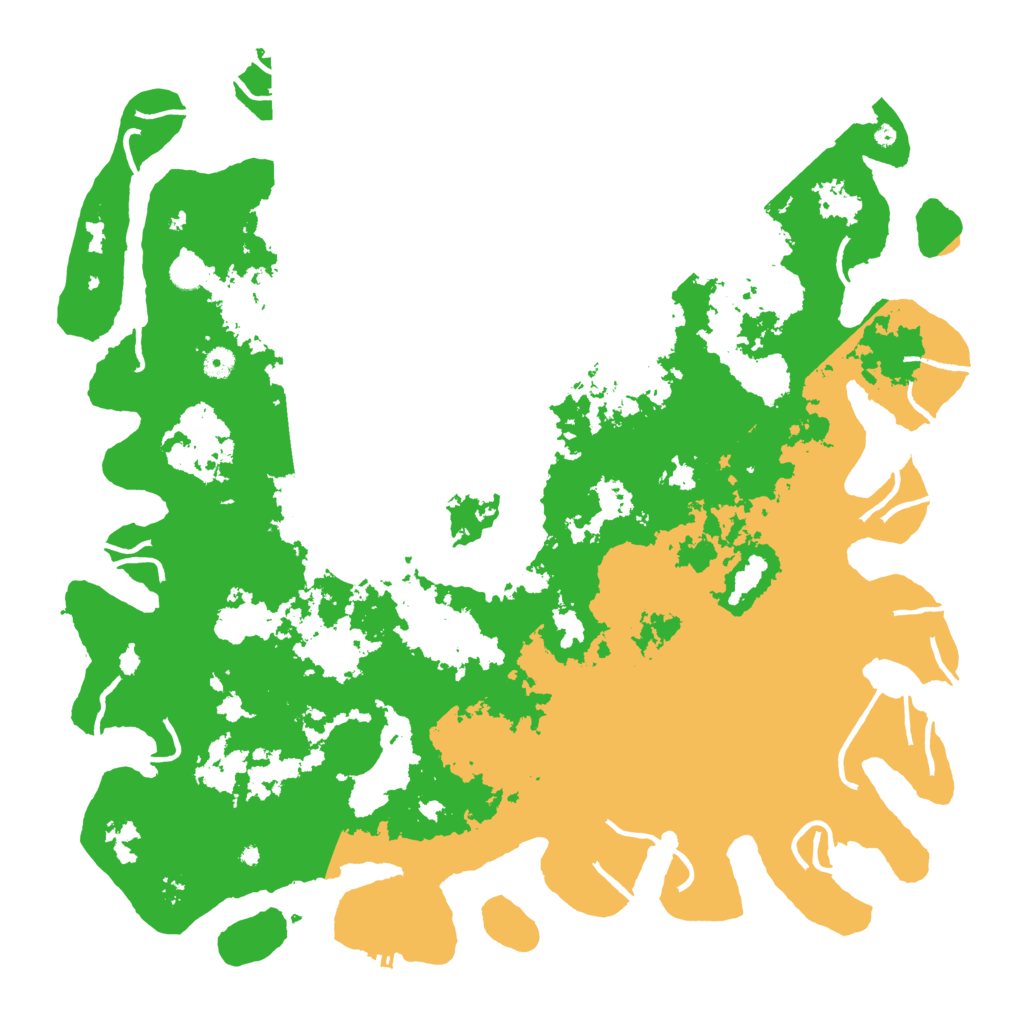 Biome Rust Map: Procedural Map, Size: 5000, Seed: 9338779
