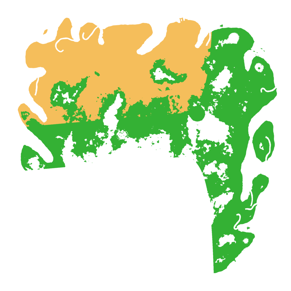 Biome Rust Map: Procedural Map, Size: 5000, Seed: 18022880