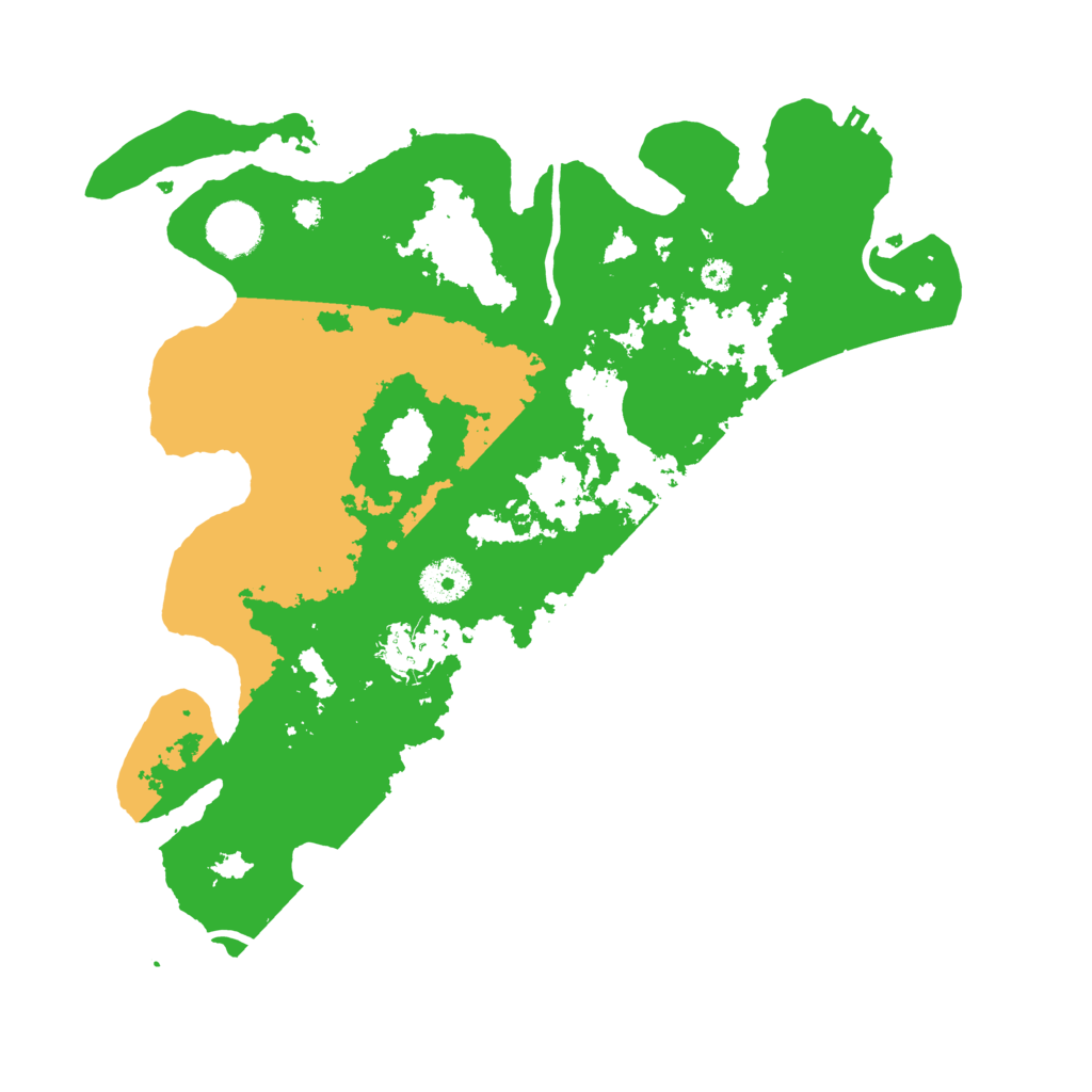 Biome Rust Map: Procedural Map, Size: 3500, Seed: 42839232