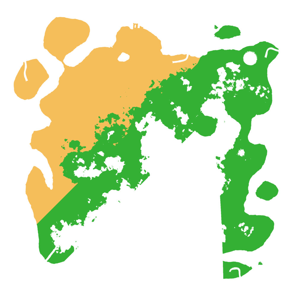 Biome Rust Map: Procedural Map, Size: 3900, Seed: 1879008140