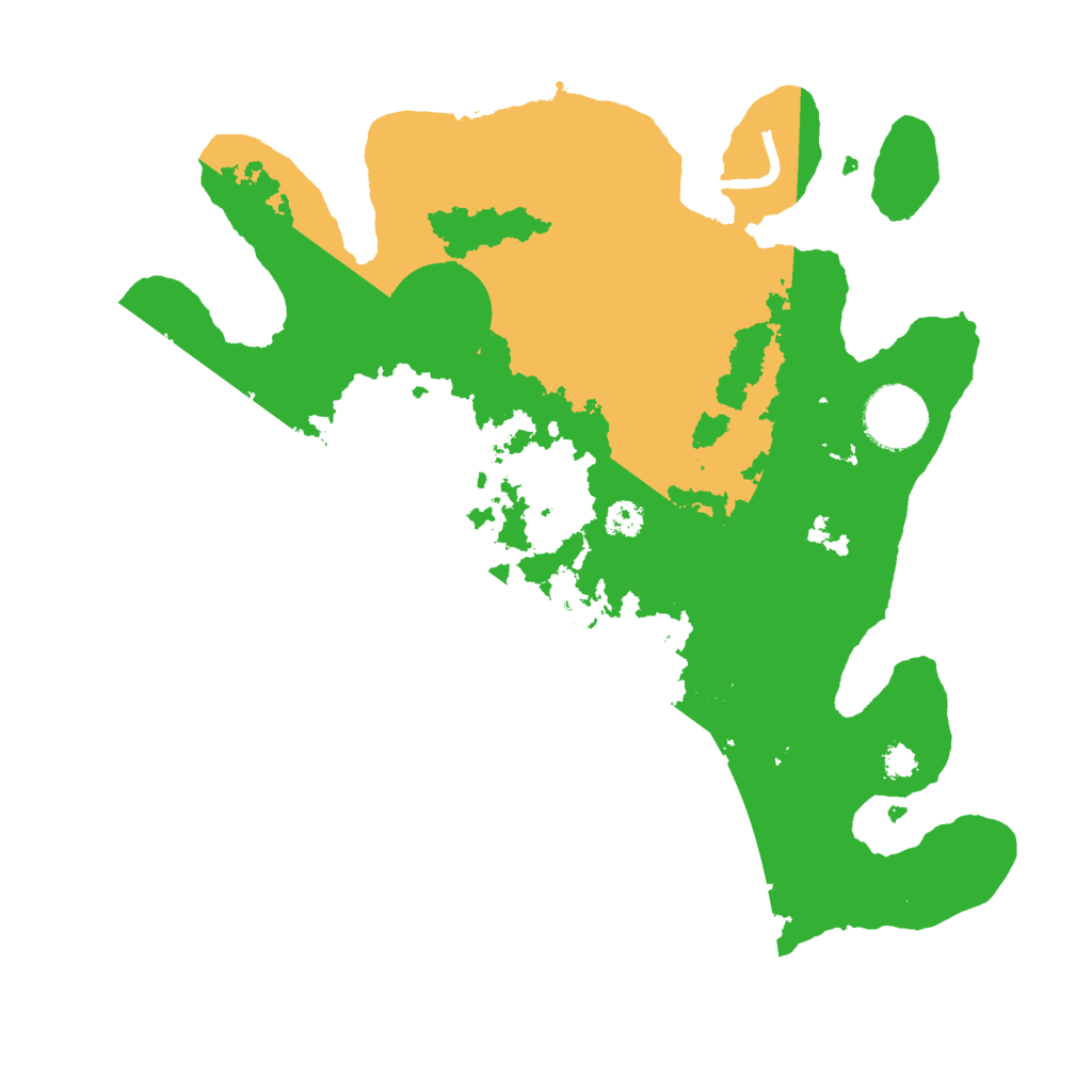 Biome Rust Map: Procedural Map, Size: 3000, Seed: 1545253177