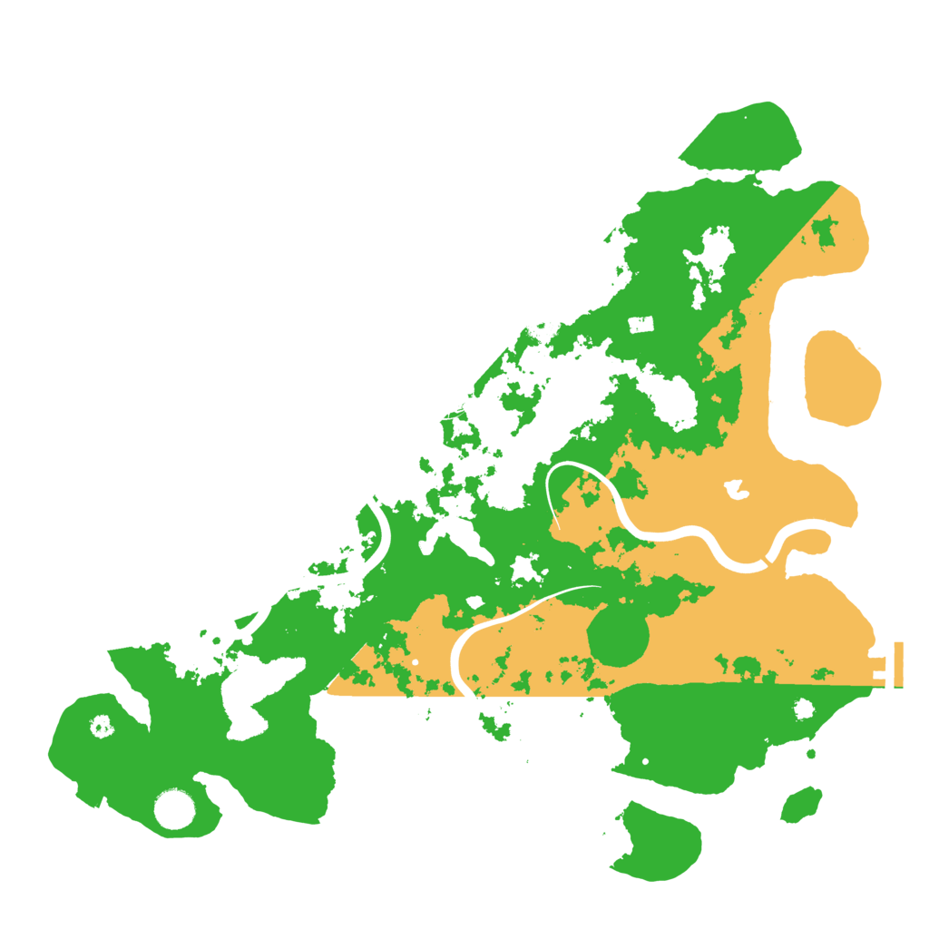 Biome Rust Map: Procedural Map, Size: 4050, Seed: 1797343825
