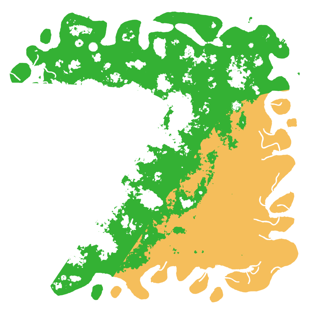 Biome Rust Map: Procedural Map, Size: 6000, Seed: 1456892365