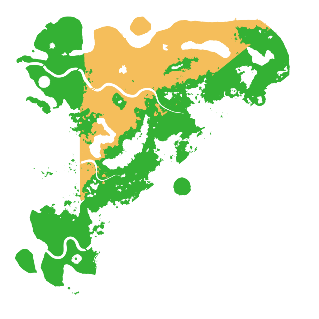Biome Rust Map: Procedural Map, Size: 5000, Seed: 398034034