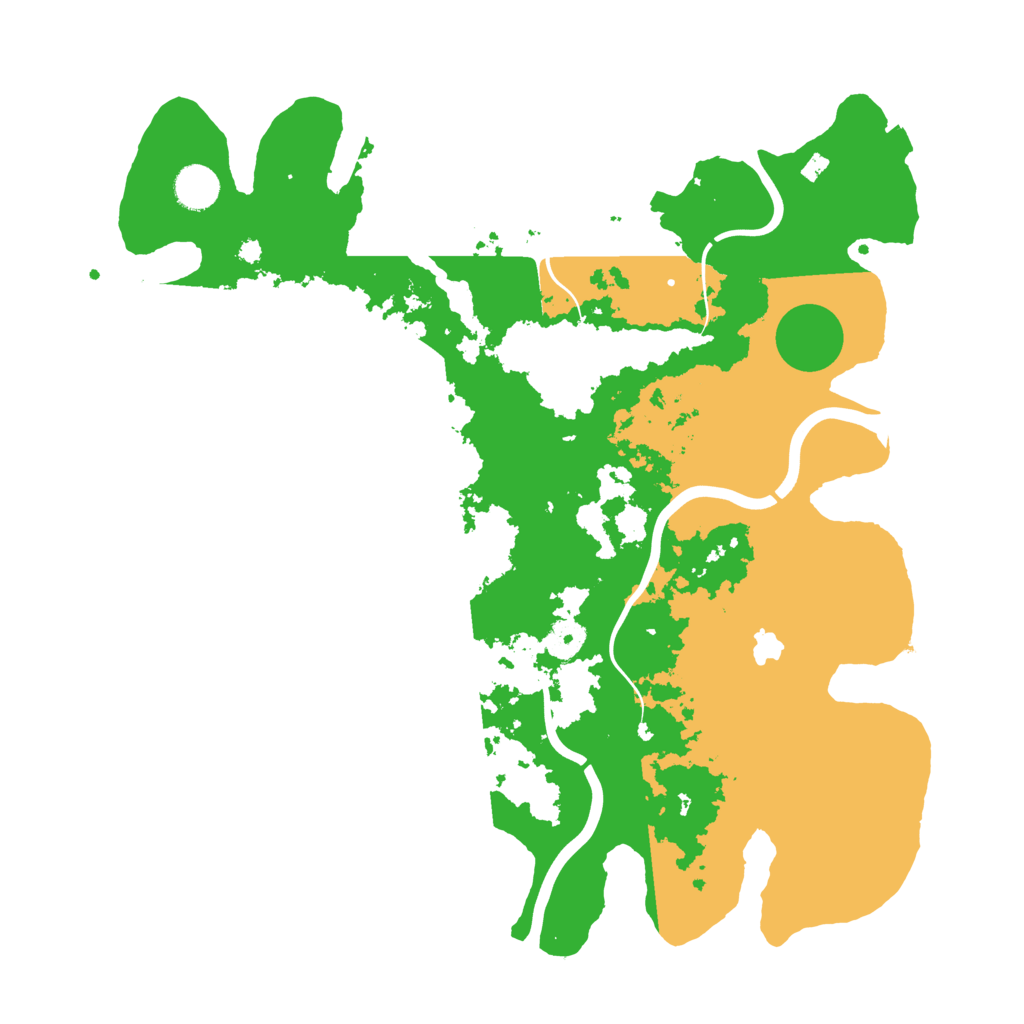 Biome Rust Map: Procedural Map, Size: 4000, Seed: 317064