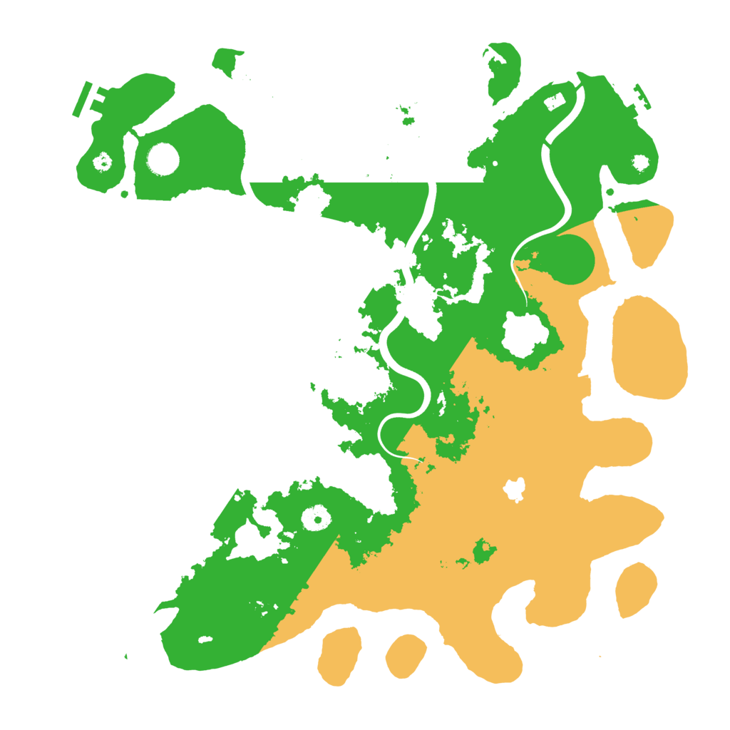 Biome Rust Map: Procedural Map, Size: 4000, Seed: 1456892365