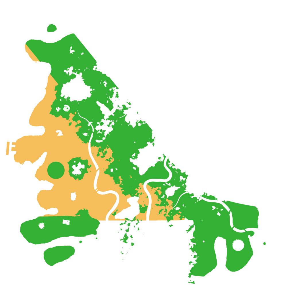 Biome Rust Map: Procedural Map, Size: 4500, Seed: 97800
