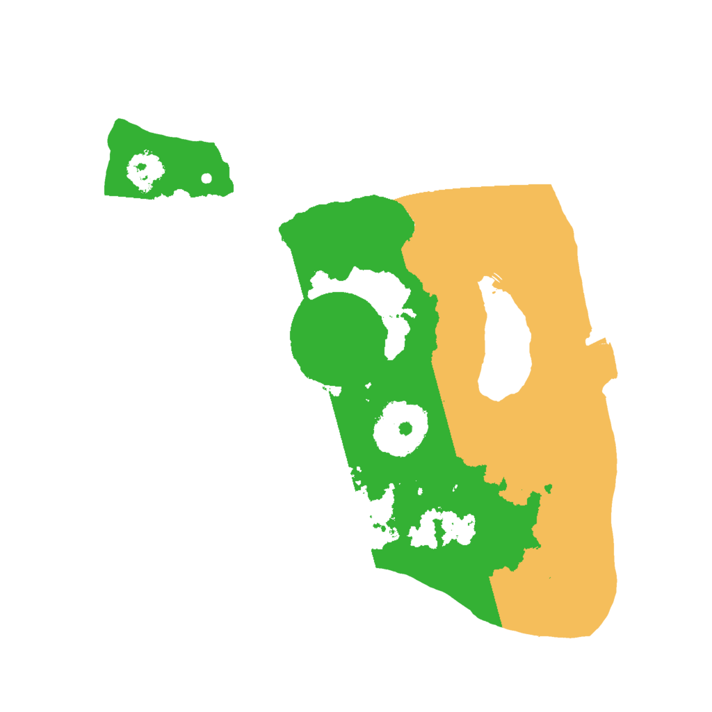Biome Rust Map: Procedural Map, Size: 2000, Seed: 737212