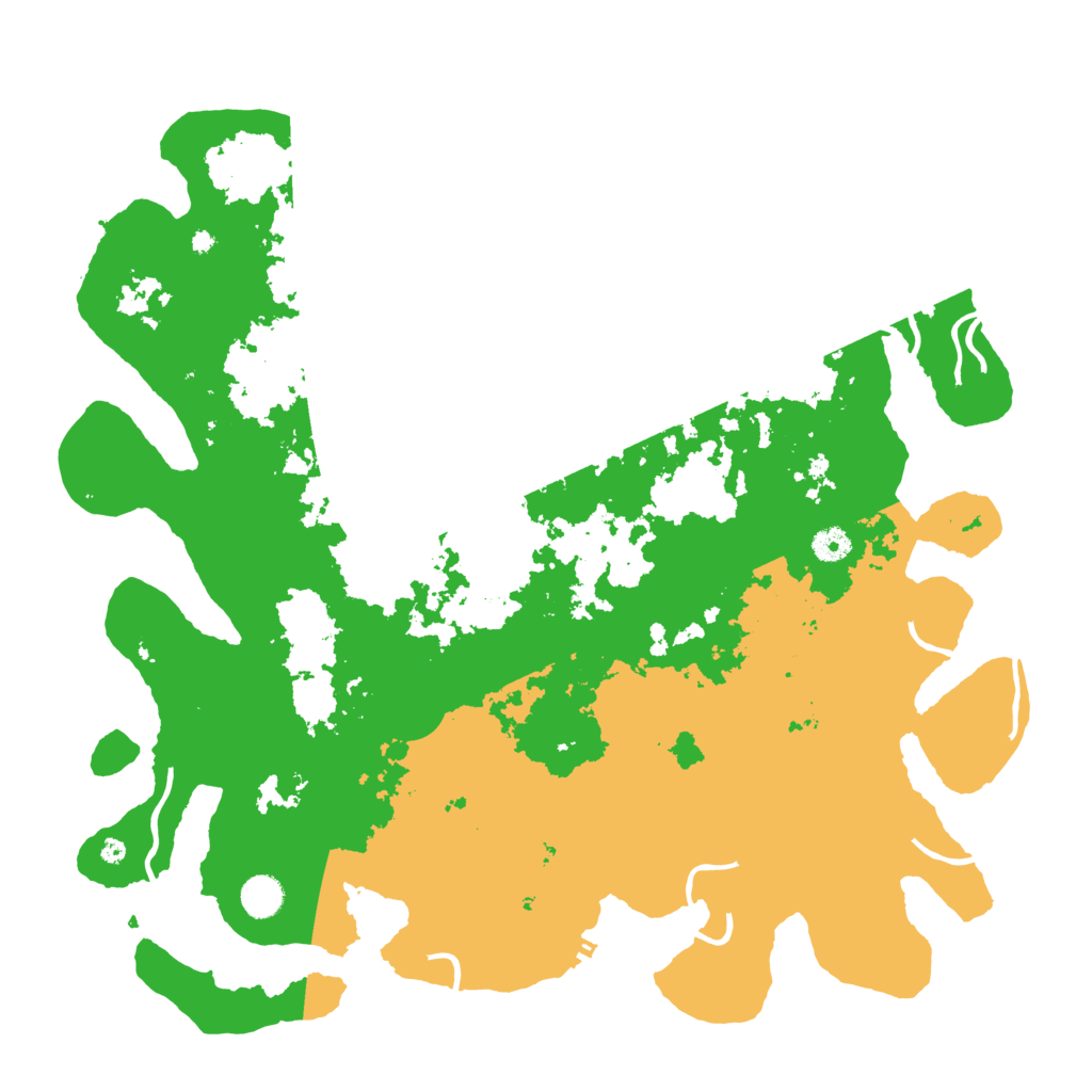 Biome Rust Map: Procedural Map, Size: 4500, Seed: 314646