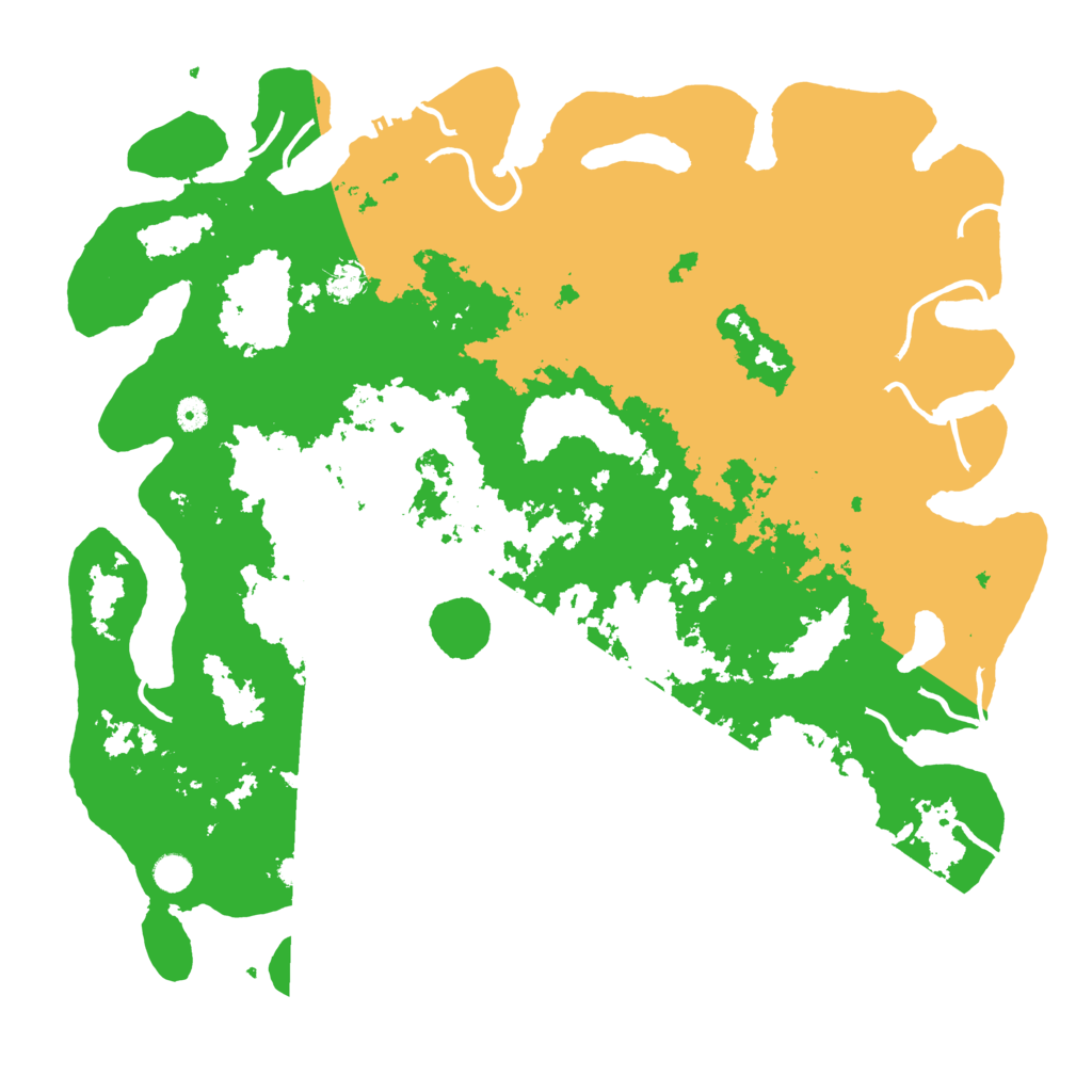 Biome Rust Map: Procedural Map, Size: 5000, Seed: 702655124