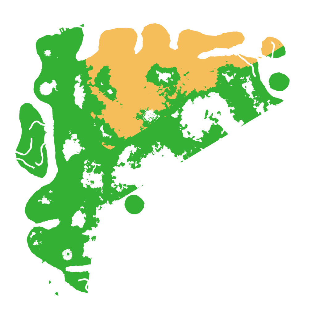 Biome Rust Map: Procedural Map, Size: 4500, Seed: 4918822