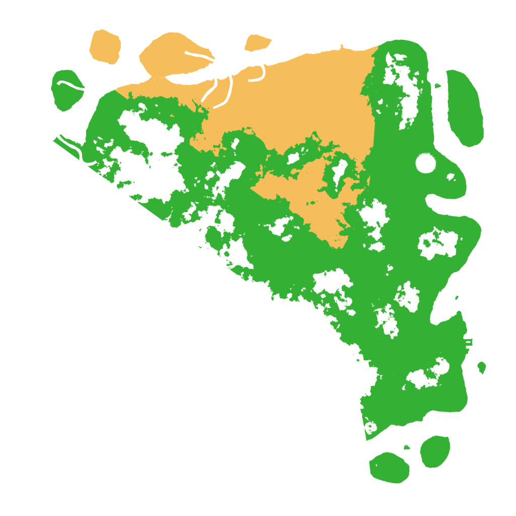 Biome Rust Map: Procedural Map, Size: 4500, Seed: 334902