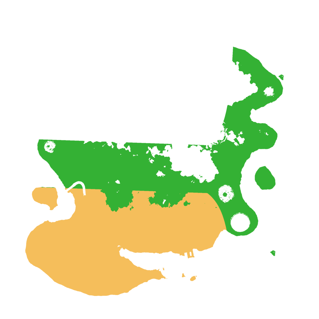 Biome Rust Map: Procedural Map, Size: 3000, Seed: 507986790