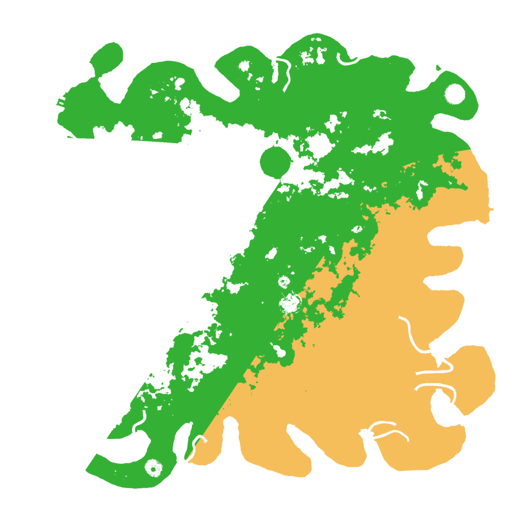 Biome Rust Map: Procedural Map, Size: 4500, Seed: 1088923