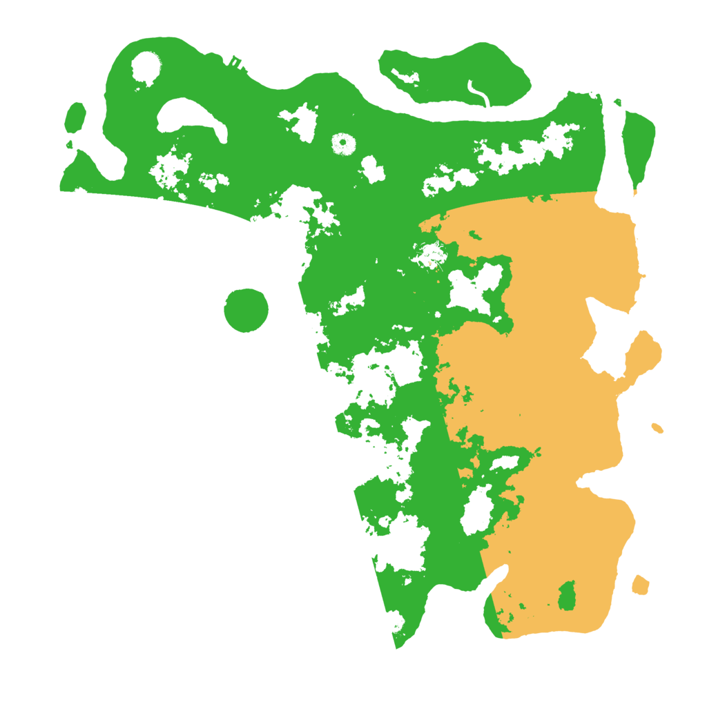 Biome Rust Map: Procedural Map, Size: 4500, Seed: 5497261