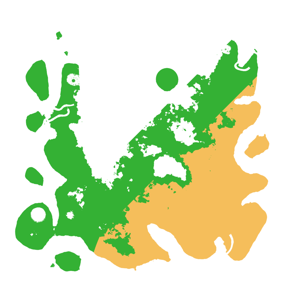 Biome Rust Map: Procedural Map, Size: 3500, Seed: 674286326