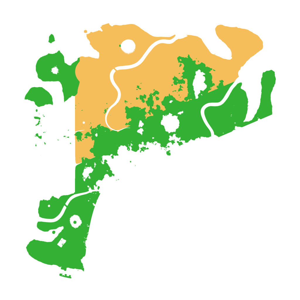 Biome Rust Map: Procedural Map, Size: 3750, Seed: 1652375100
