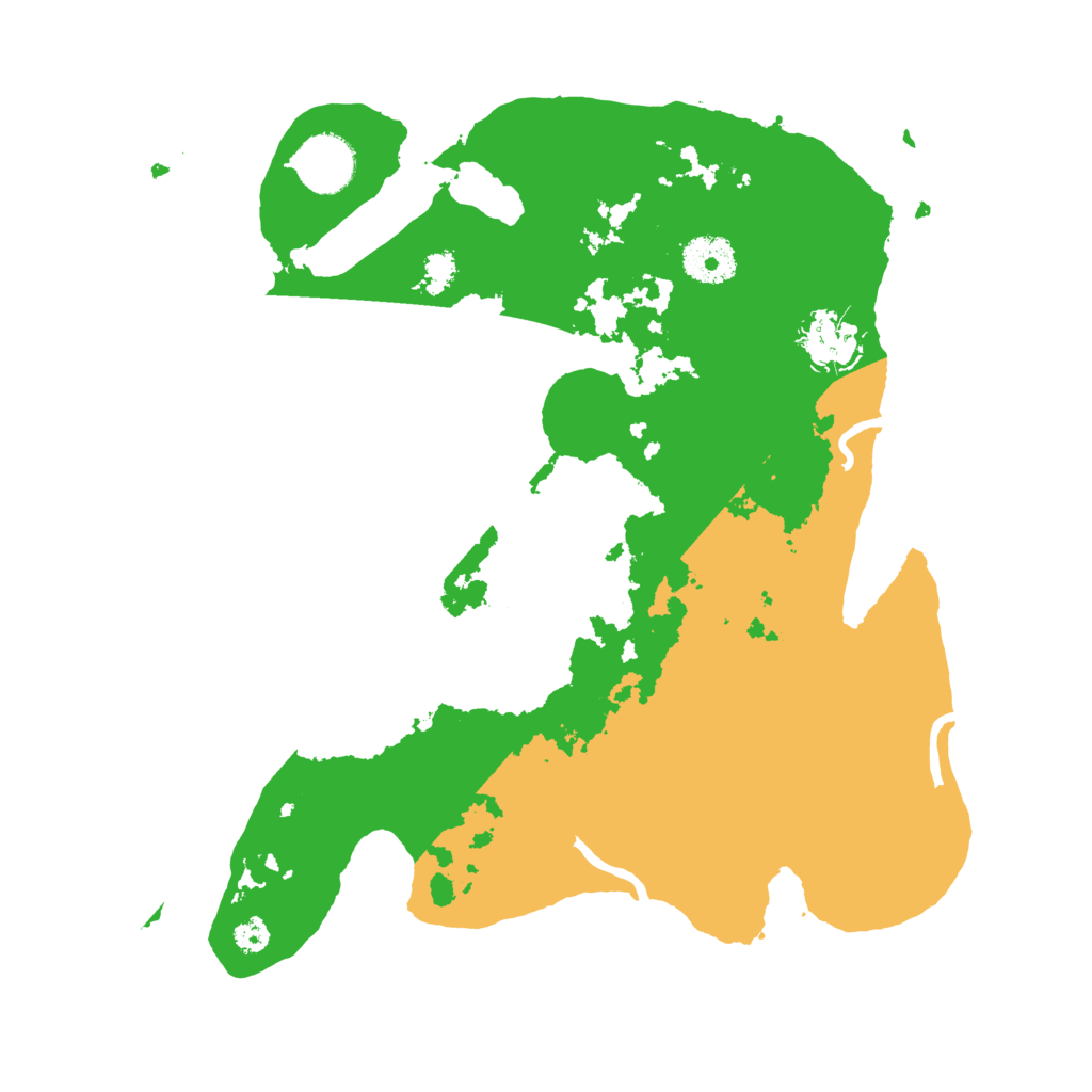 Biome Rust Map: Procedural Map, Size: 3250, Seed: 1315955