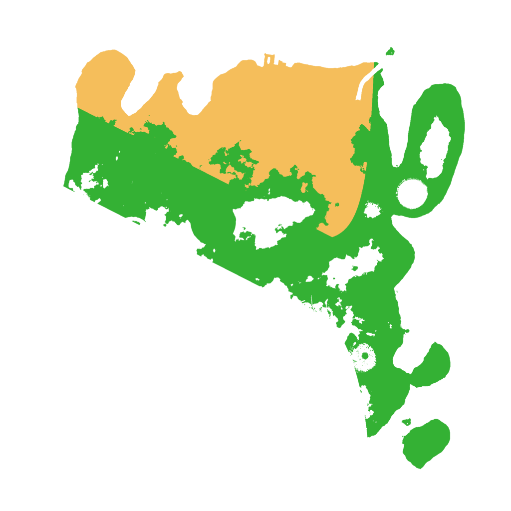 Biome Rust Map: Procedural Map, Size: 3000, Seed: 124527305