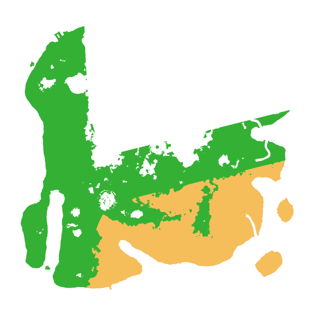 Biome Rust Map: Procedural Map, Size: 3250, Seed: 3346679