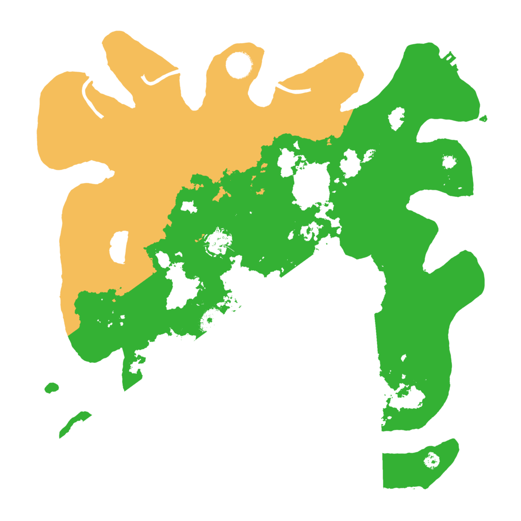 Biome Rust Map: Procedural Map, Size: 3500, Seed: 1144325404