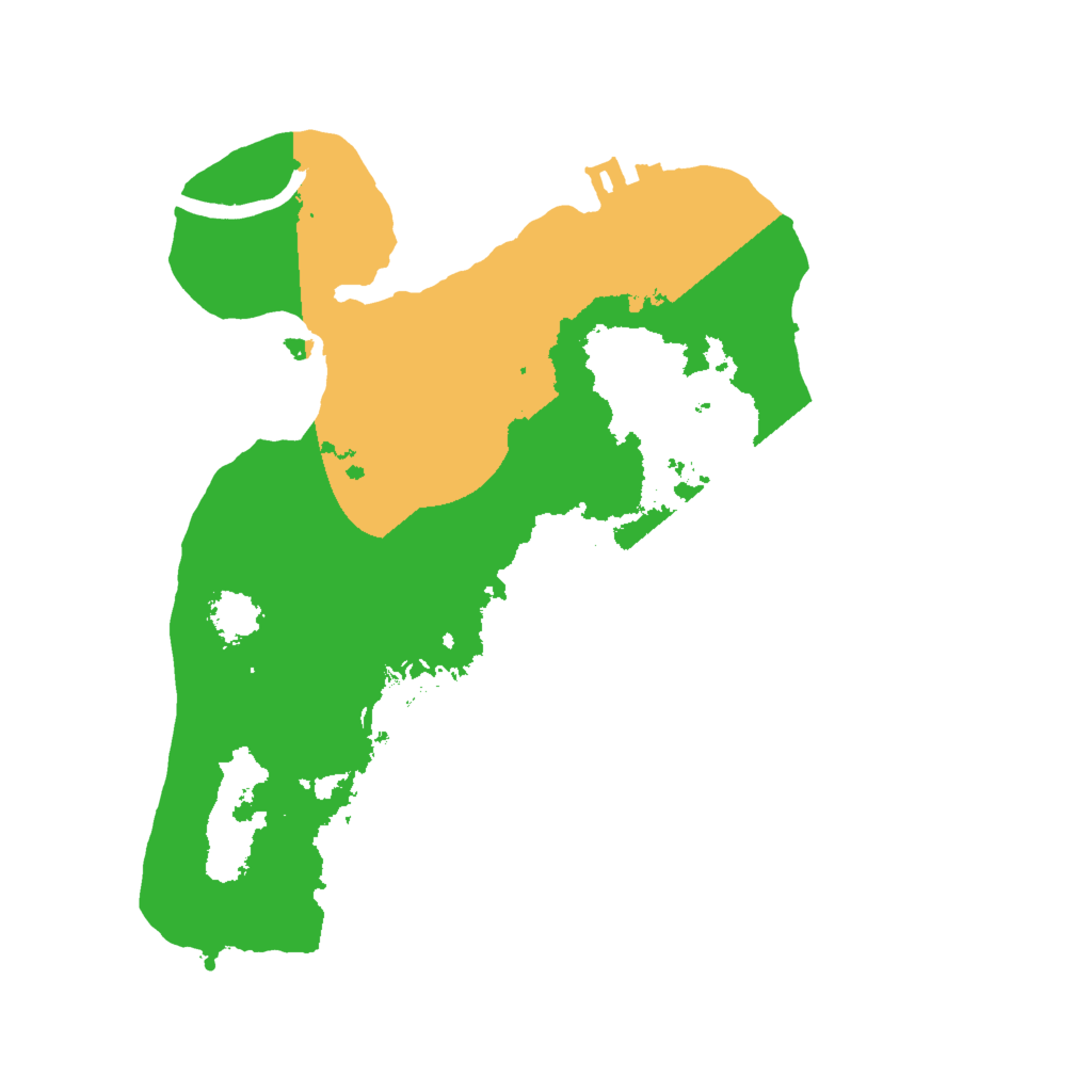 Biome Rust Map: Procedural Map, Size: 2000, Seed: 2750