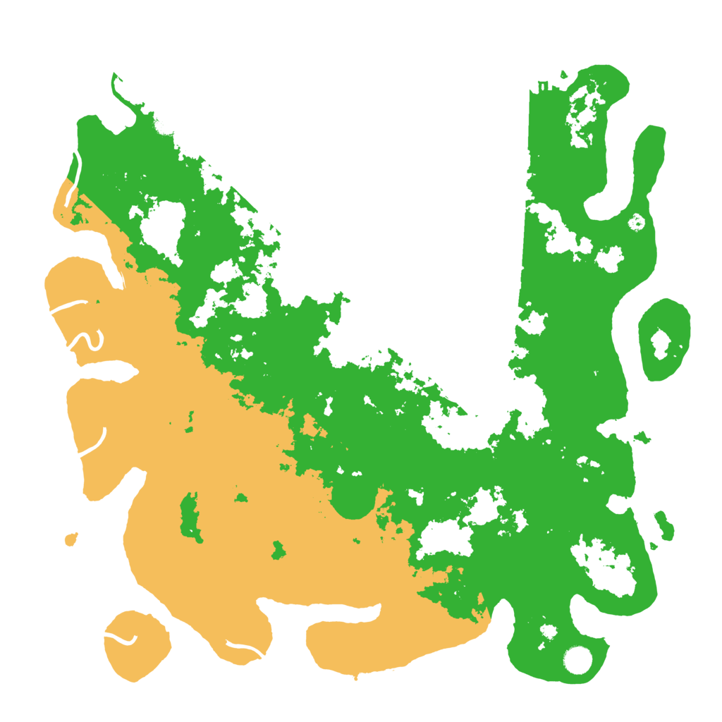 Biome Rust Map: Procedural Map, Size: 4500, Seed: 1027310