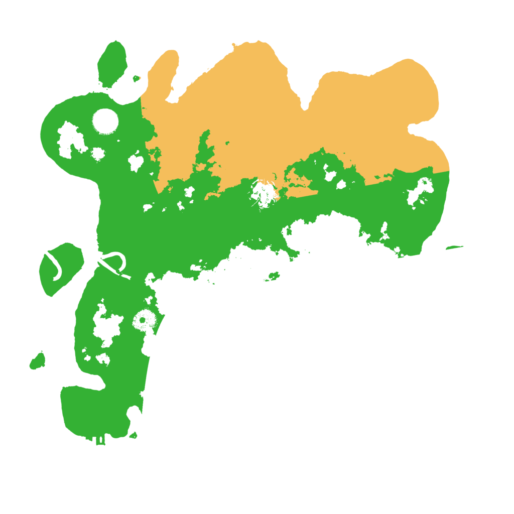 Biome Rust Map: Procedural Map, Size: 3500, Seed: 871919034