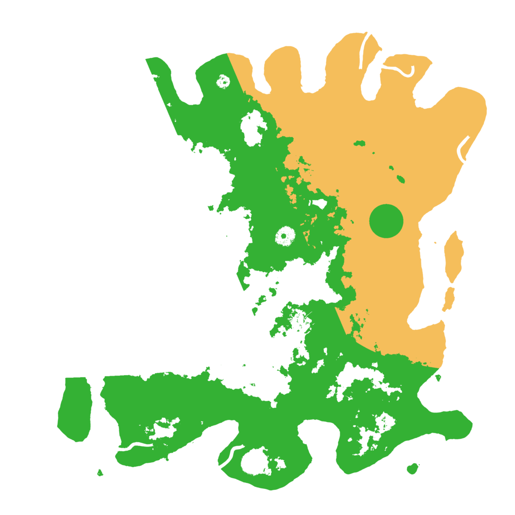 Biome Rust Map: Procedural Map, Size: 4000, Seed: 25256767