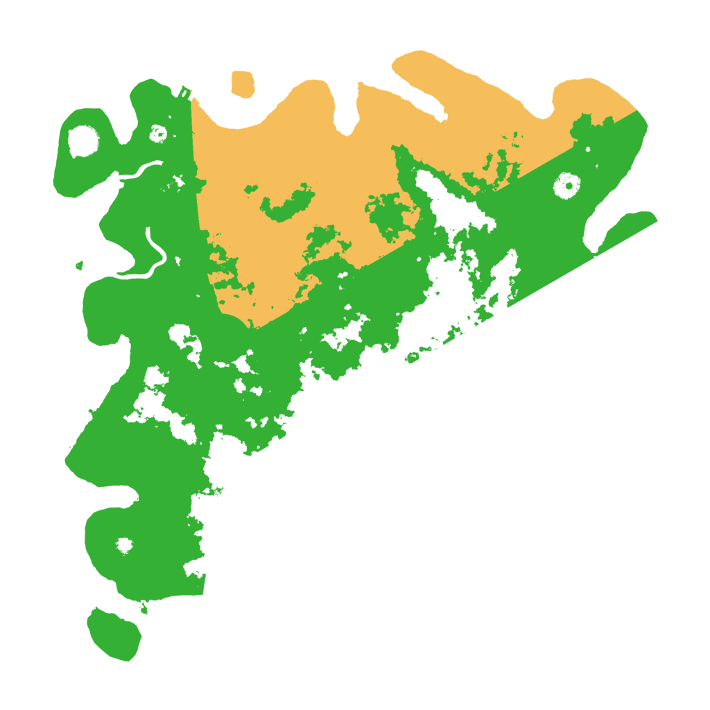 Biome Rust Map: Procedural Map, Size: 4100, Seed: 9