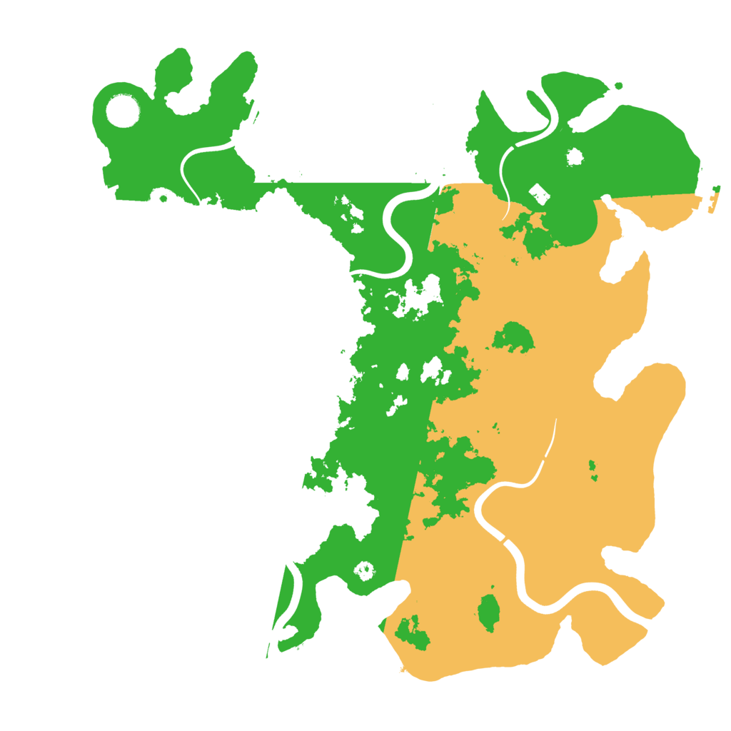 Biome Rust Map: Procedural Map, Size: 3850, Seed: 567869096