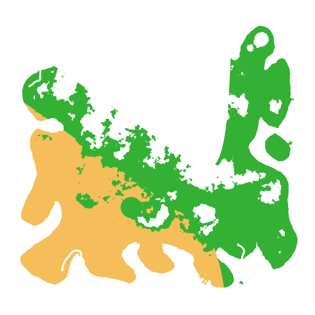 Biome Rust Map: Procedural Map, Size: 4000, Seed: 64173